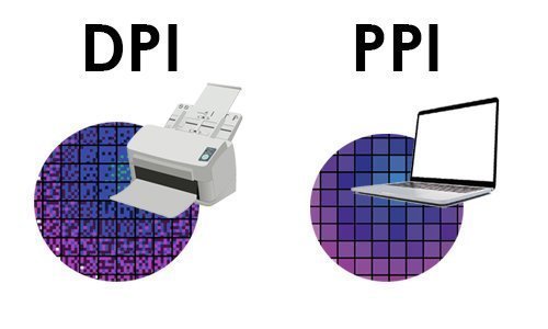 تفاوت اصلی DPI و PPI